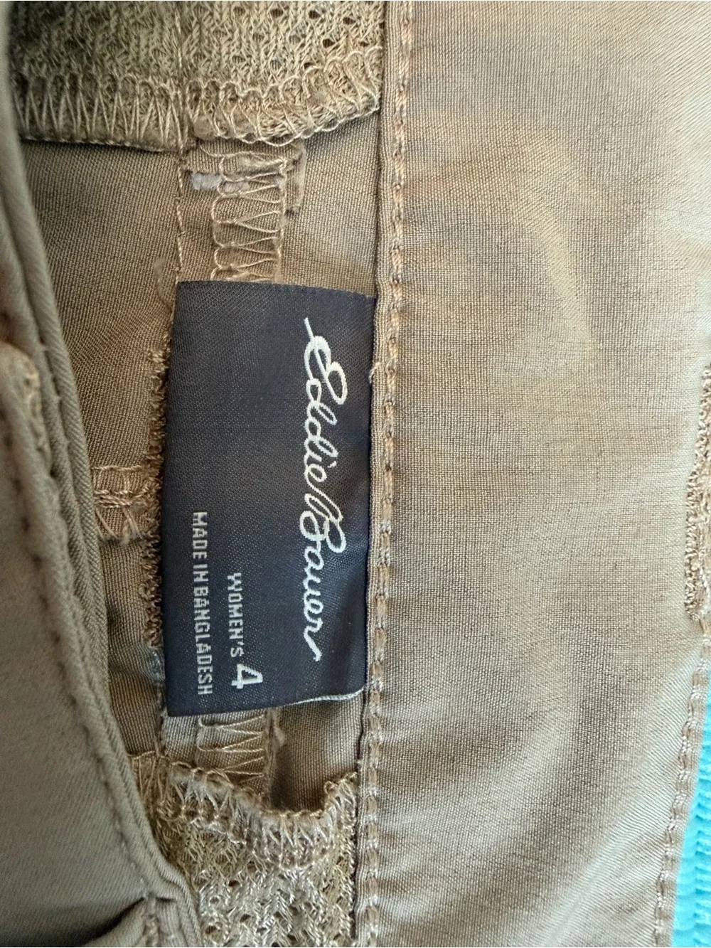 Eddie Bauer lightweight tan